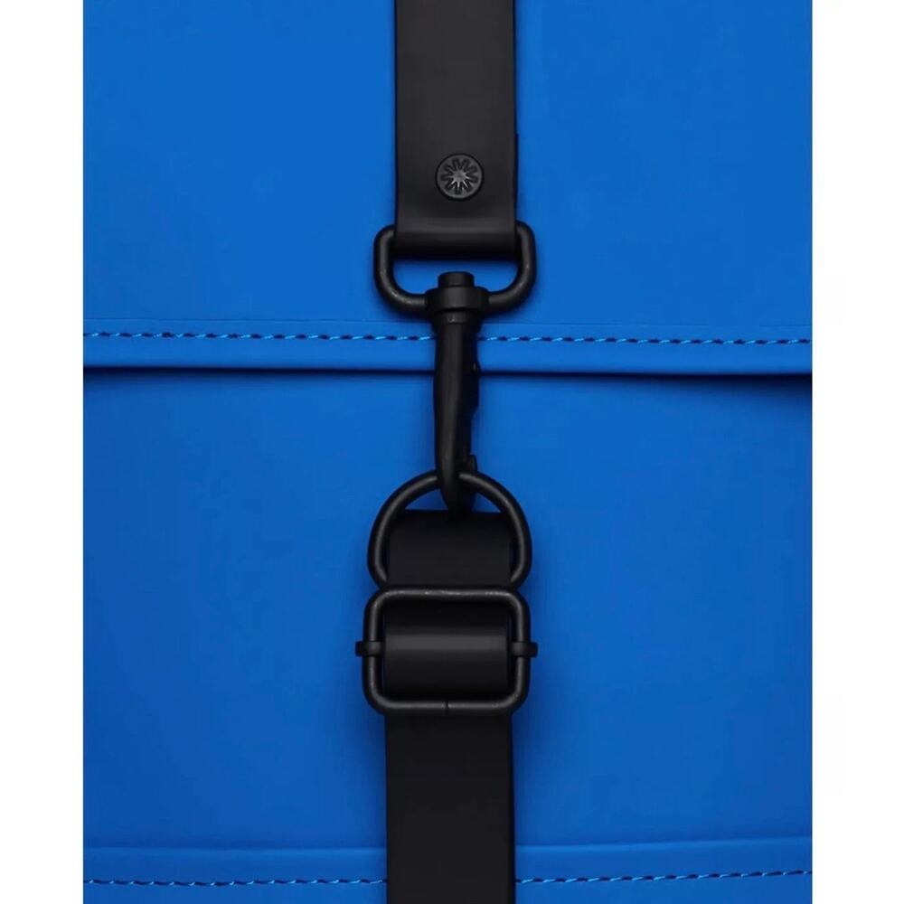 NWT Rains Backpack Mini Blue Waves Unisex Blue - Picture 6 of 11